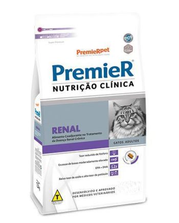 Premier Nutrição Clínica Gatos Adultos Renal 500grs