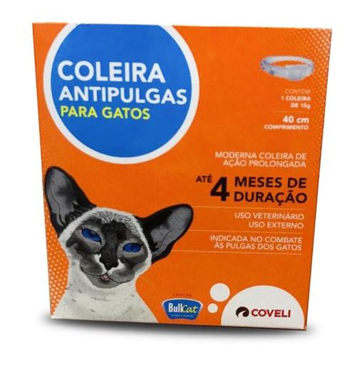 COLEIRA ANTIPULGAS BULL CAT 15G