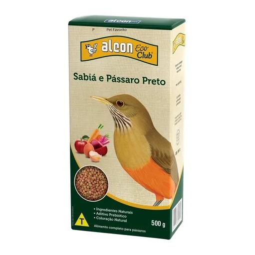ALCON CLUB ECO SABIA E PASSARO PRETO 500GR