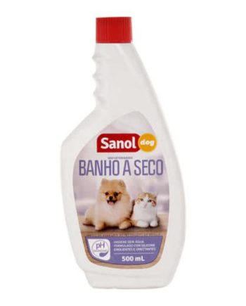 BANHO A SECO SANOL DOG 500ML