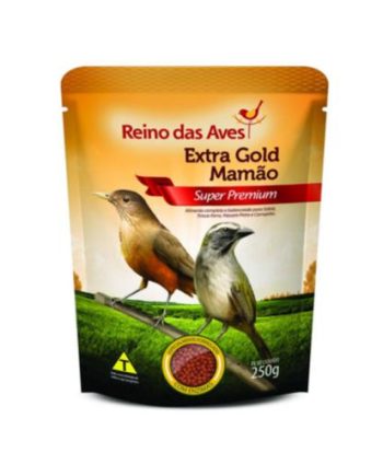 REINO DAS AVES EXTRA GOLD MAMAO 250GR