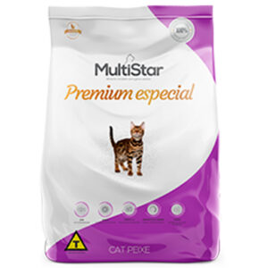 RAÇÃO MULTISTAR PREMIUM ESPECIAL PEIXE GATOS ADULTOS 1KG