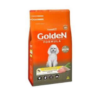 RAÇÃO GOLDEN CÃES ADULTOS MINI BITS PERU 3KG