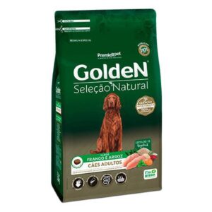 RAÇÃO GOLDEN SELEÇÃO NATURAL CÃES ADULTOS FRANGO 3KG