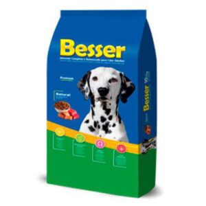 RAÇÃO BESSER CÃES ADULTOS NATURAL 10KG