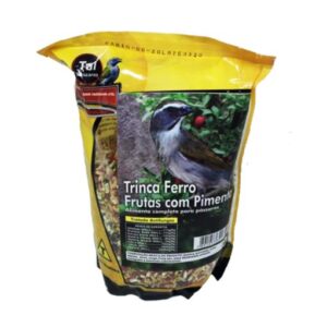 TAL PASSARO TRINCA FERRO FRUTAS C/PIMENTA 500G