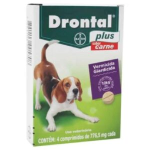 DRONTAL PLUS SABOR CARNE C/4 10KG