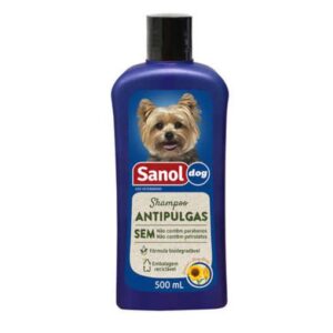 SHAMPOO SANOL DOG ANTIPULGAS 500ML