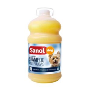 SHAMPOO SANOL DOG ANTIPULGAS 5L