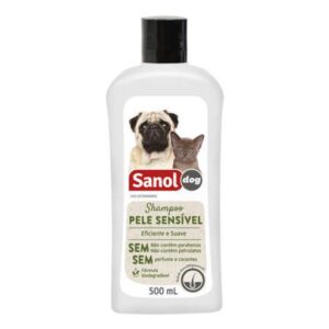 SHAMPOO SANOL HIPOALERGENICO 500ML.