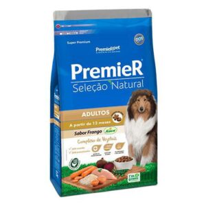 Ração Premier Seleção Natural Cães Adultos Frango 12kg