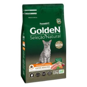 RAÇÃO GOLDEN SELEÇÃO NATURAL GATOS ADULTOS FRANGO 1KG