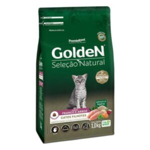 RAÇÃO GOLDEN SELEÇÃO NATURAL GATOS FILHOTES FRANGO 1KG