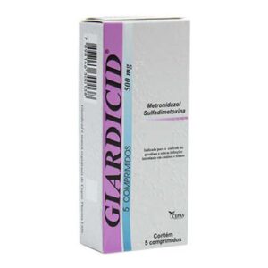 GIARDICID 500MG C/5 COMP.