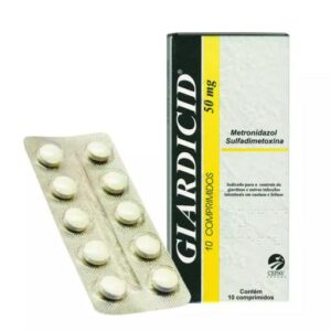 GIARDICID 50MG C/10 COMP.