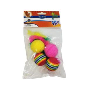 KIT BOLAS CATNIP CHALESCO C/4 UND 70307