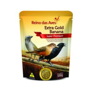 REINO DAS AVES EXTRA GOLD BANANA 500GR(C.DA MATA)