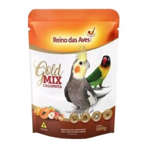 REINO DAS AVES CALOPSITA MIX 500G