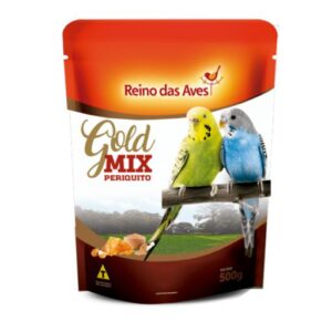 REINO DAS AVES PERIQUITO MIX 500GR