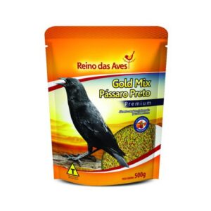 REINO DAS AVES PASSARO PRETO 500GR