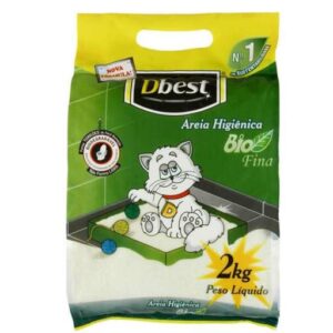 Areia Higienica Dbest Bio Fina 2kg