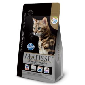 RAÇÃO MATISSE GATOS CASTRADOS FRANGO 800GR