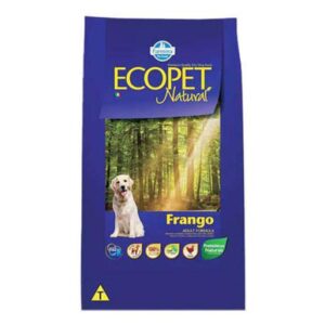 RAÇÃO ECOPET NATURAL ADULTO FRANGO 20KG