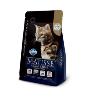 RAÇÃO MATISSE GATOS ADULTOS SALMÃO E ARROZ 2KG