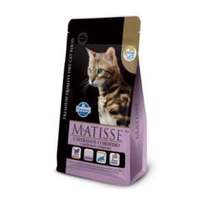 RAÇÃO MATISSE GATOS CASTRADOS CORDEIRO 7,5KG