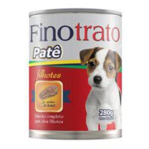 FINOTRATO CÃES FILHOTES CARNE LATA 280GR