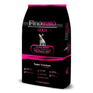 RAÇÃO FINOTRATO GOLD CÃES FILHOTES RAÇAS PEQUENAS E MÉDIAS 10KG