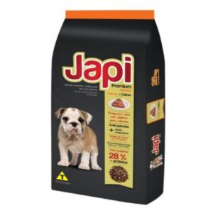 RAÇÃO JAPI PREMIUM CÃES FILHOTES CARNE 10,1KG