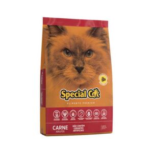 Ração Especial Cat Adulto Carne 1Kg