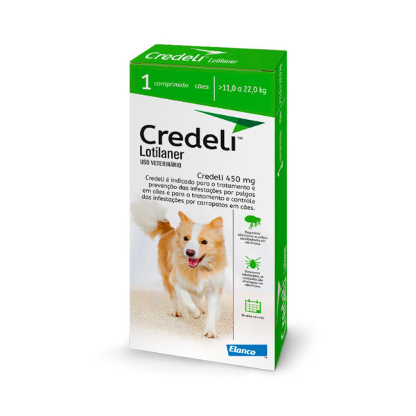 ANTIPULGAS CREDELI ALENCO PARA CÃES - 11,0 A 22 KG - 1 COMPRIMIDO