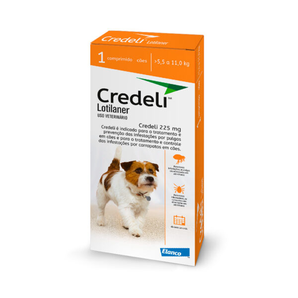 ANTIPULGAS CREDELI ALENCO PARA CÃES - 5,5 KG A 11KG - 1 COMPRIMIDO