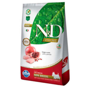 Ração N&D Prime Cães Adultos Raça Pequenas Frango e Romã 2,5Kg