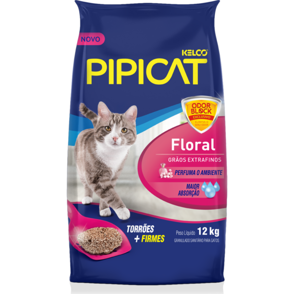 AREIA PIPICAT FLORAL 12KG