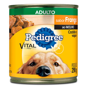 PEDIGREE CÃES ADULTOS FRANGO AO MOLHO LATA 280GR