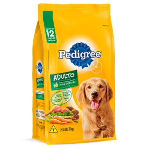 RAÇÃO PEDIGREE CÃES ADULTOS CARNE E VEGETAIS 20KG