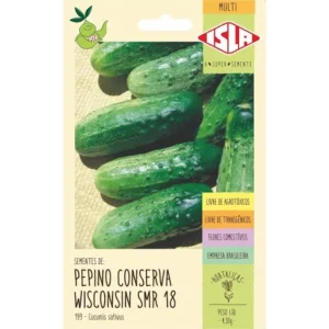 SEMENTE ISLA PEPINO CONSERVA WISCONSIN SMR18 4,3GR