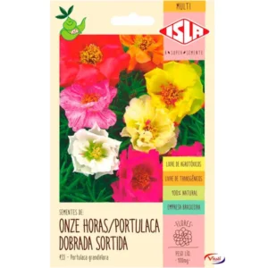 SEMENTE ISLA Portulaca / Onze Horas Dobrada Sortida 0,100G