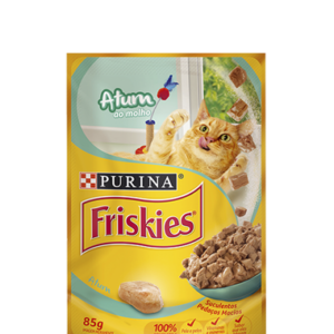 FRISKIES SACHE GATOS ADULTOS ATUM AO MOLHO 85GR - PROMOÇÃO