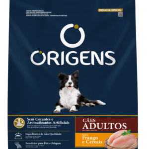 RAÇÃO ORIGENS PREMIUM ESPECIAL CÃES ADULTOS SABOR FRANGO E CEREAIS 1KG