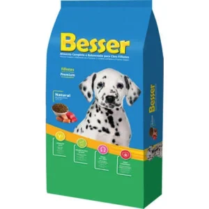 RAÇÃO BESSER CÃES FILHOTES NATURAL 20KG