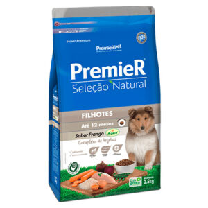 Ração Premier Seleção Natural Cães Filhotes Frango 2,5kg