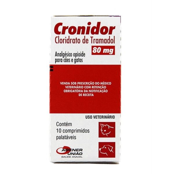 CRONIDOR 80MG 10COMP