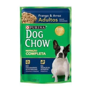 DOG CHOW SACHE EXTRA LIFE AD RAC PEQ FGO/ARROZ 100G