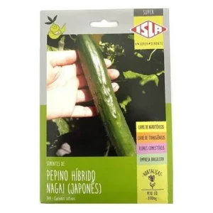 SEMENTE ISLA PEPINO HIBRIDO NAGAI 0,8GR