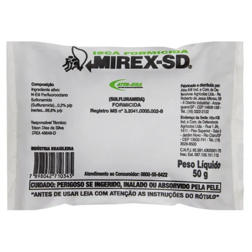 Formicida Mirex Isca Mix 50g