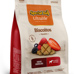 SPECIAL DOG ULTRALIFE BISCOITOS FILHOTES FRUTAS VERMELHAS 250g
